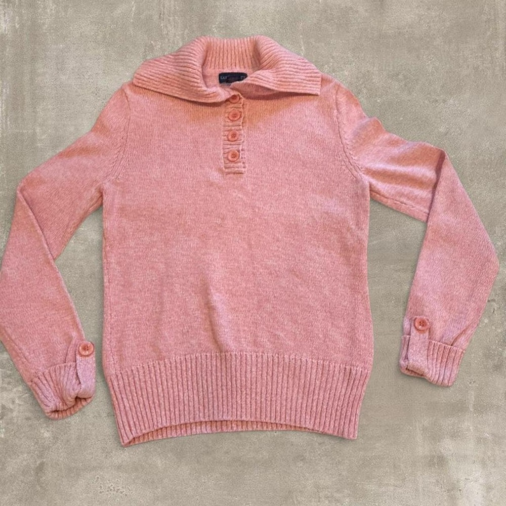 Karen Scott Blush Cowl Neck Sweater